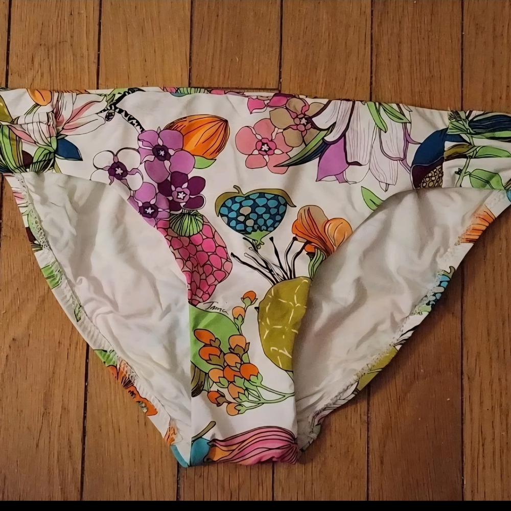 Trina Turk Multicolor Floral Bikini Bottom